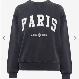 ANINE BING RAMONA SWEATSHIRT UNIVERSITY PARIS